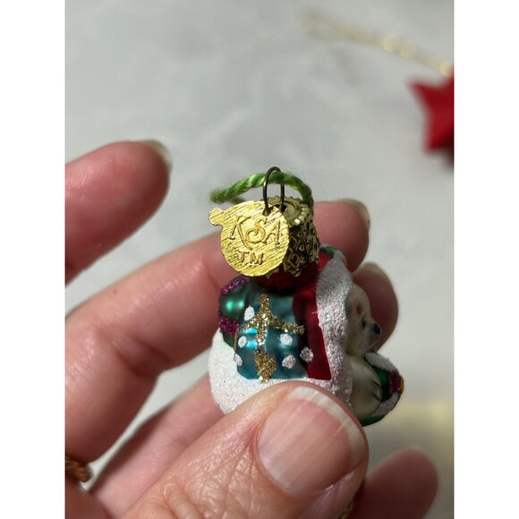 Mini Vintage Christmas Ornament Mixed Lot KSA Kurt Adler & Dept 56 Some Rare! - Picture 8 of 14